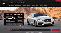 Desktop Screenshot of jaguarmonmouth.com